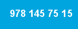 978 145 75 15